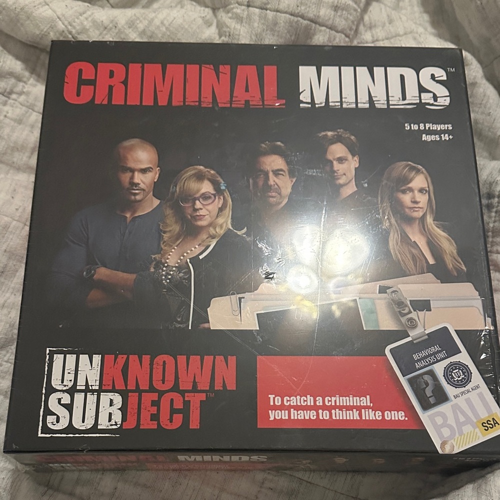 Criminal Minds Board Game